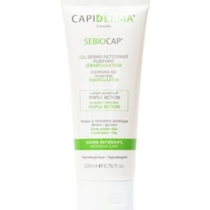 CAPIDERMA – Sebiocap Gel Dermo-Nettoyant pour Peaux à Tendance Acnéique – 200 ml Maroc
