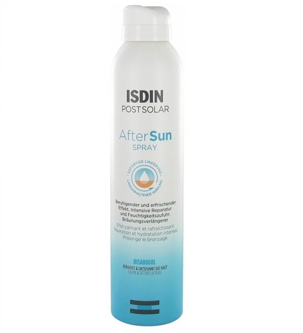 ISDIN Post Solar After Sun Spray Après Soleil 200ml Maroc