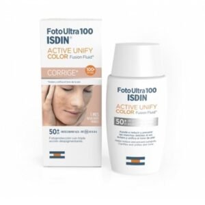 ISDIN Foto Ultra Active Unify Color Spf50+50ml Maroc