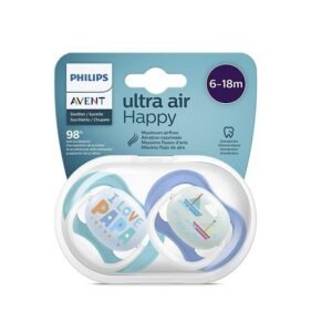 AVENT Sucette Ultra Air 6-18mois – Garçon Maroc