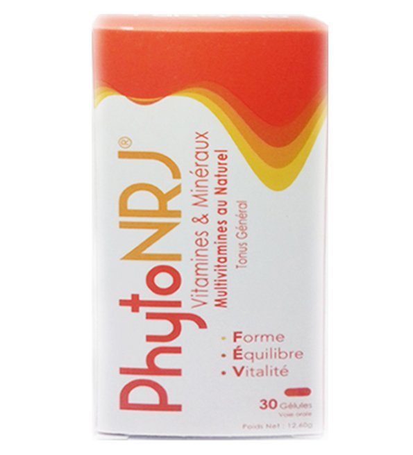 Phyto Nrj Vitamine Mineraux 30gelules Maroc