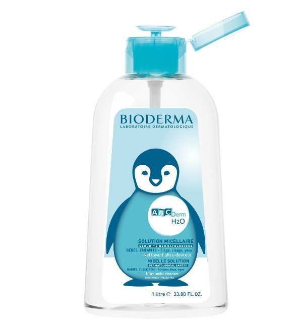 ABCDERM H2o Solution Micellaire Pompe Inversée – 1l Maroc