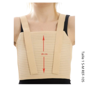 ANNAFIX Ceinture Thoracique Taille 1 S-M Ref-105 Maroc