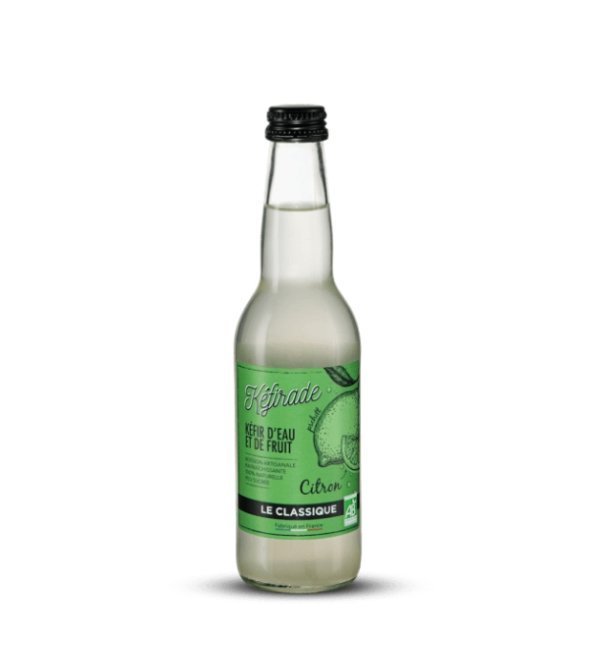 KEFIRADE Kefir D’eau et Fruit Citron 330ml Maroc