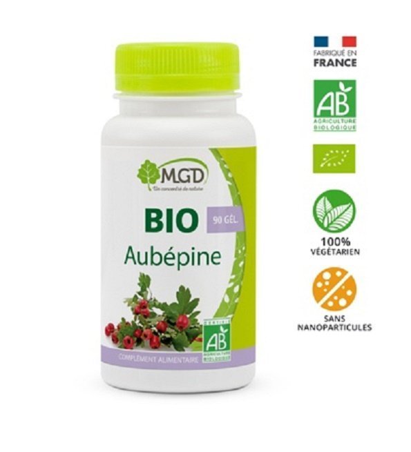 Mgd Nature Aubepine 90 Gelules Maroc