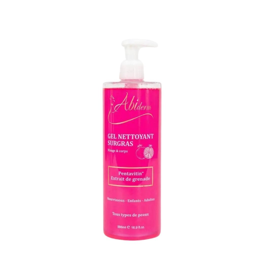 Abiderm Gel Nettoyant Surgras 500ml Maroc
