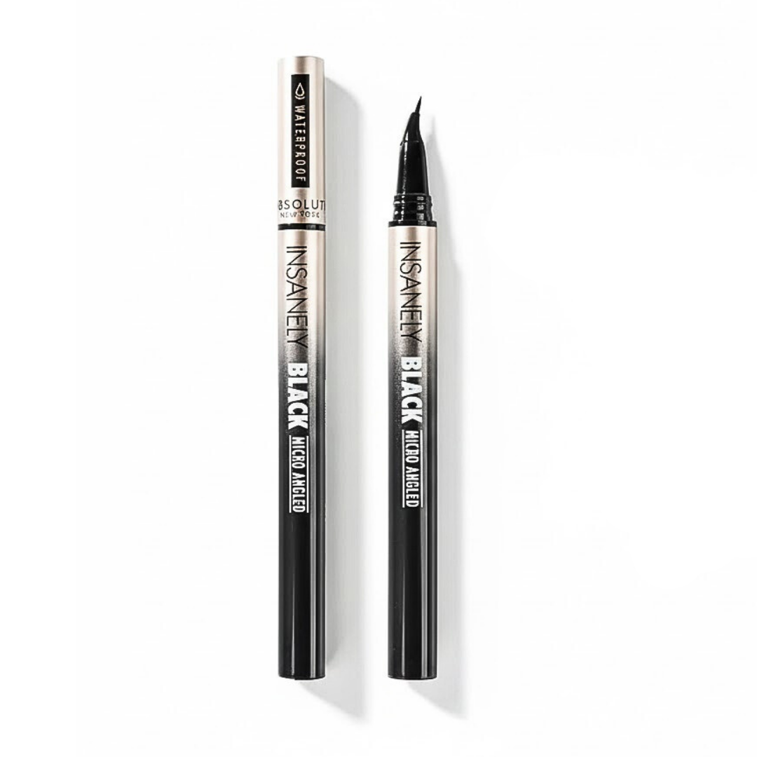 ABSOLUTE NEW YORK Black Micro Angled Liquid Eyeliner Maroc