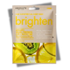 ABSOLUTE NEW YORK Brightening Facial Sheet Mask Maroc