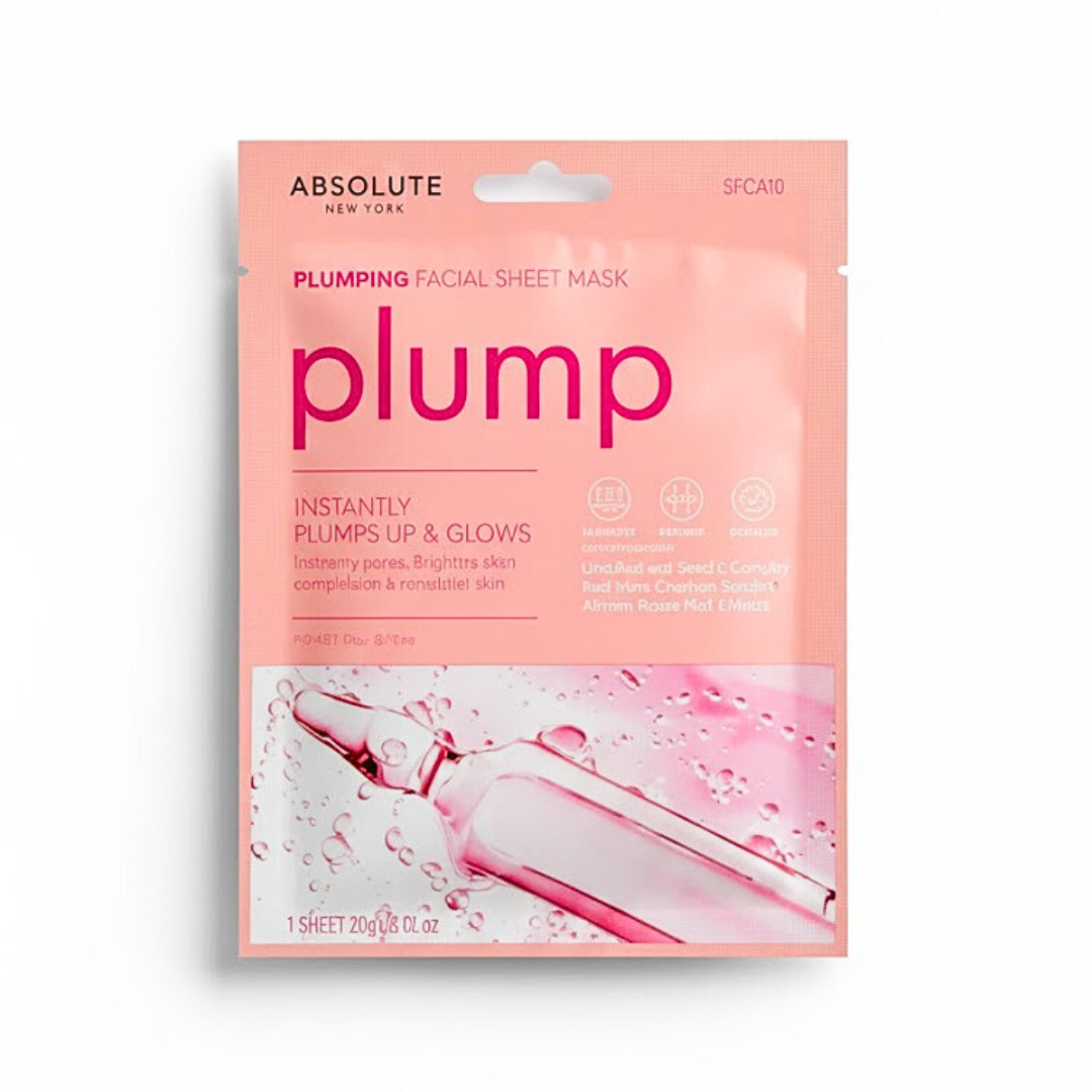 ABSOLUTE NEW YORK Plumping Facial Sheet Mask Maroc