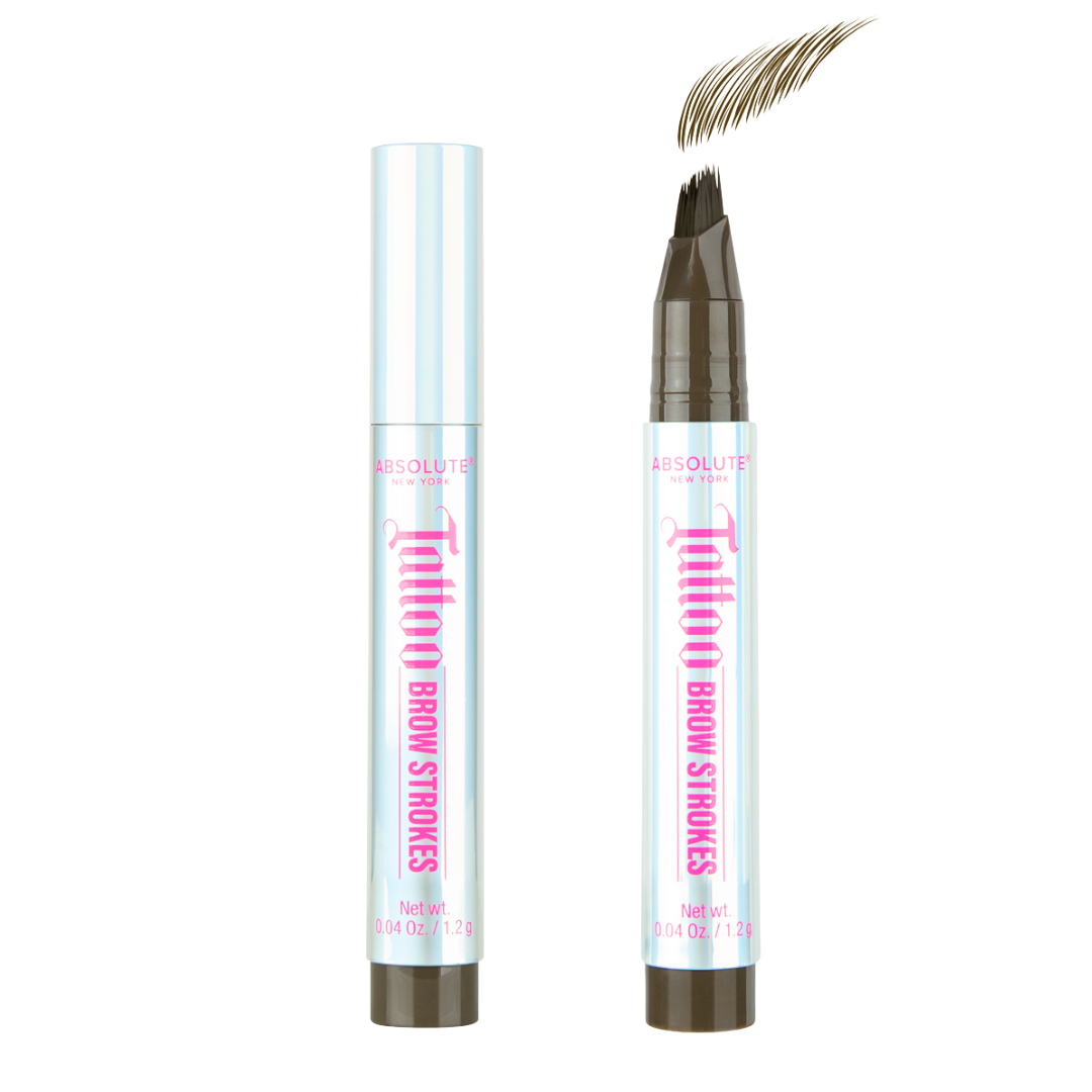 ABSOLUTE NEW YORK Tatto Brow Stockes Black Brown Maroc