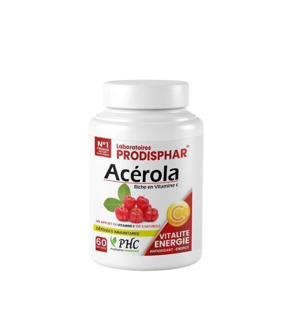 PRODISPHAR Acerola 60 Gelules Maroc