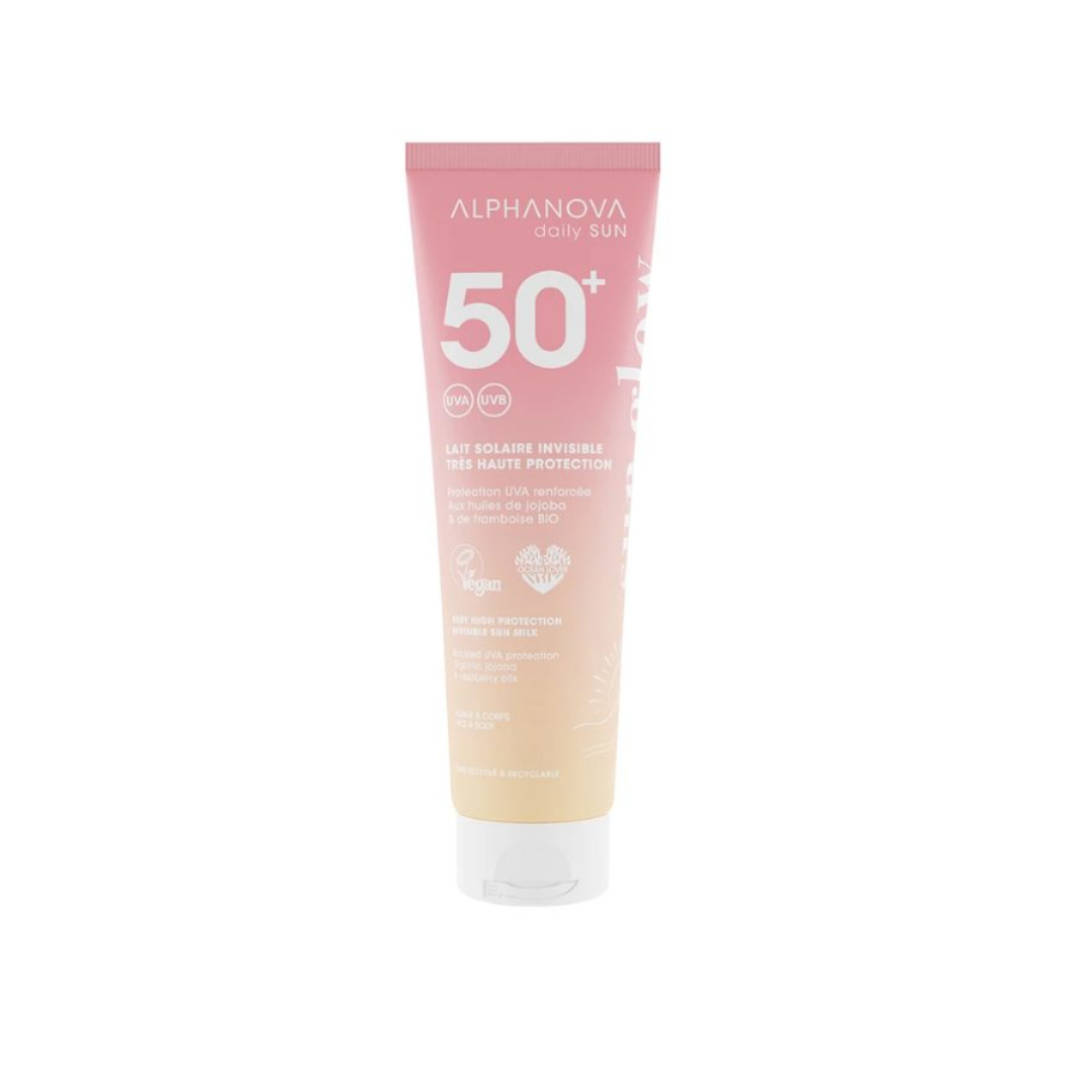 Creme Alphanova Sun Glow Lait Solaire Spf50+ 150ml Maroc