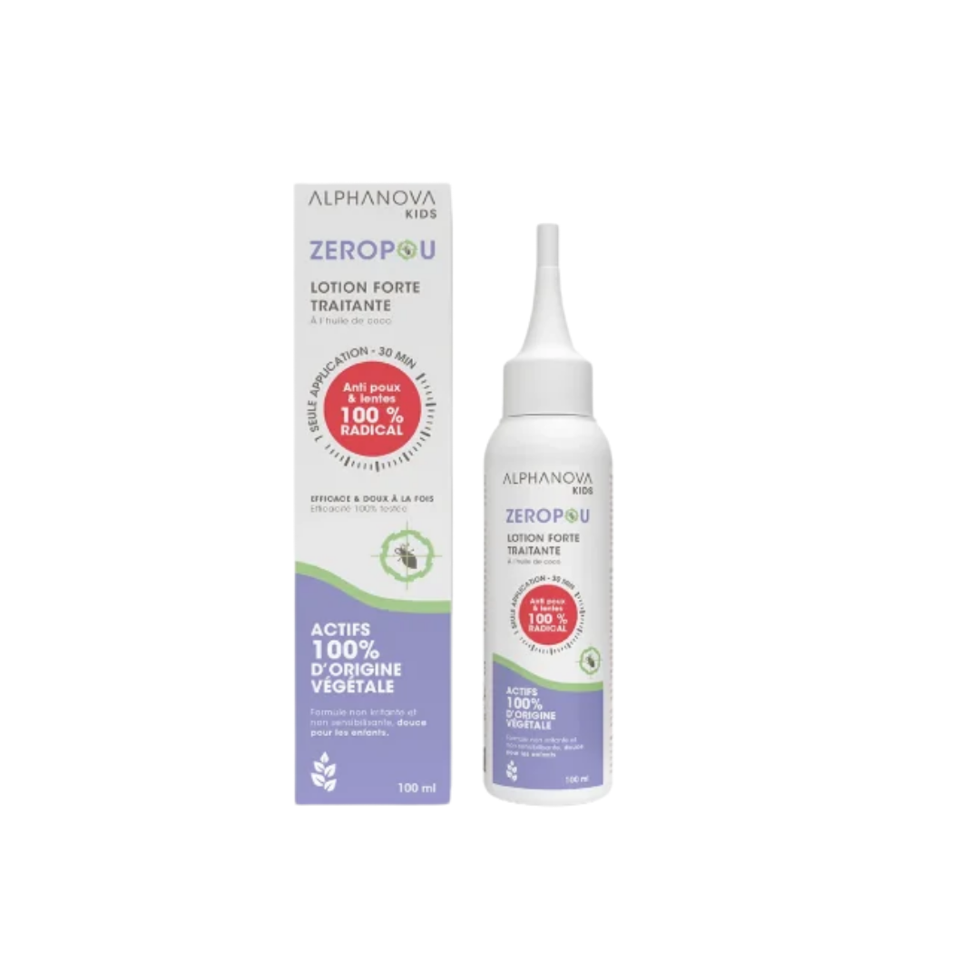 Alphanova Zeropou Lotion Anti-Poux & Lentes 100ml Maroc