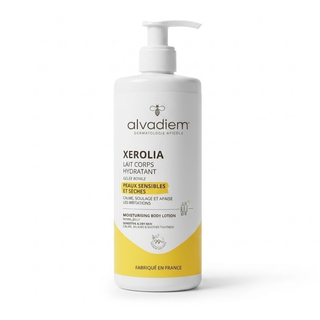 Alvadiem Xerolia Lait Corps Hydratant 400ml Maroc