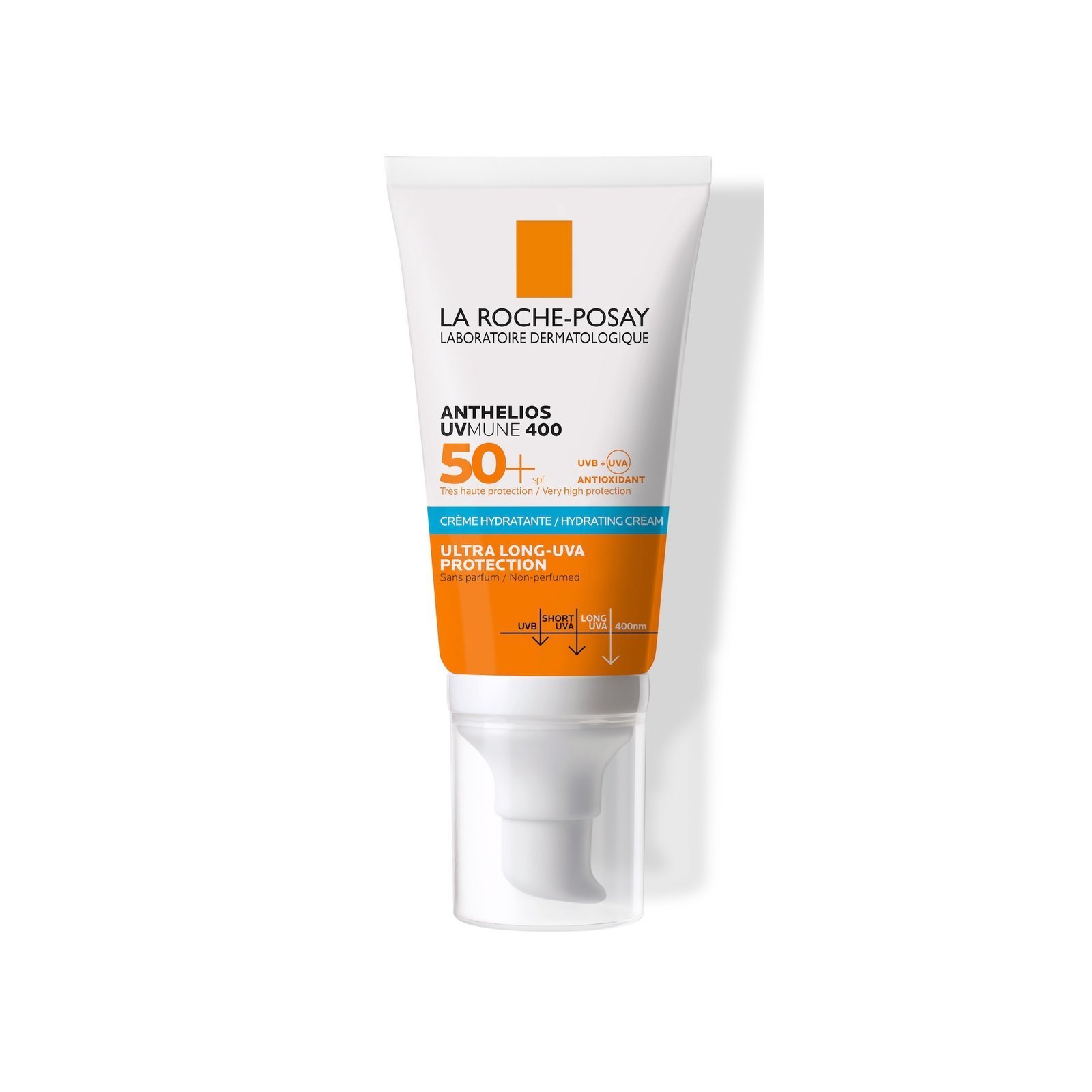 La Roche Posay Anthelios Uvmune 400 Crème Fondante Solaire Spf50+ | Peau Sensible Normales à Sèches |50ml Maroc
