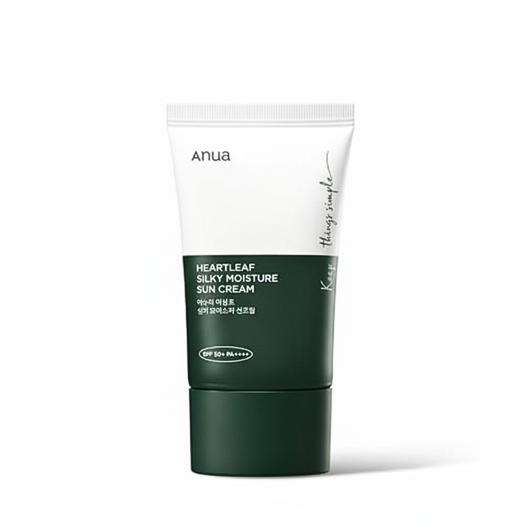 ANUA Heartleaf Siky Moisture Sun Cream 50ml Maroc