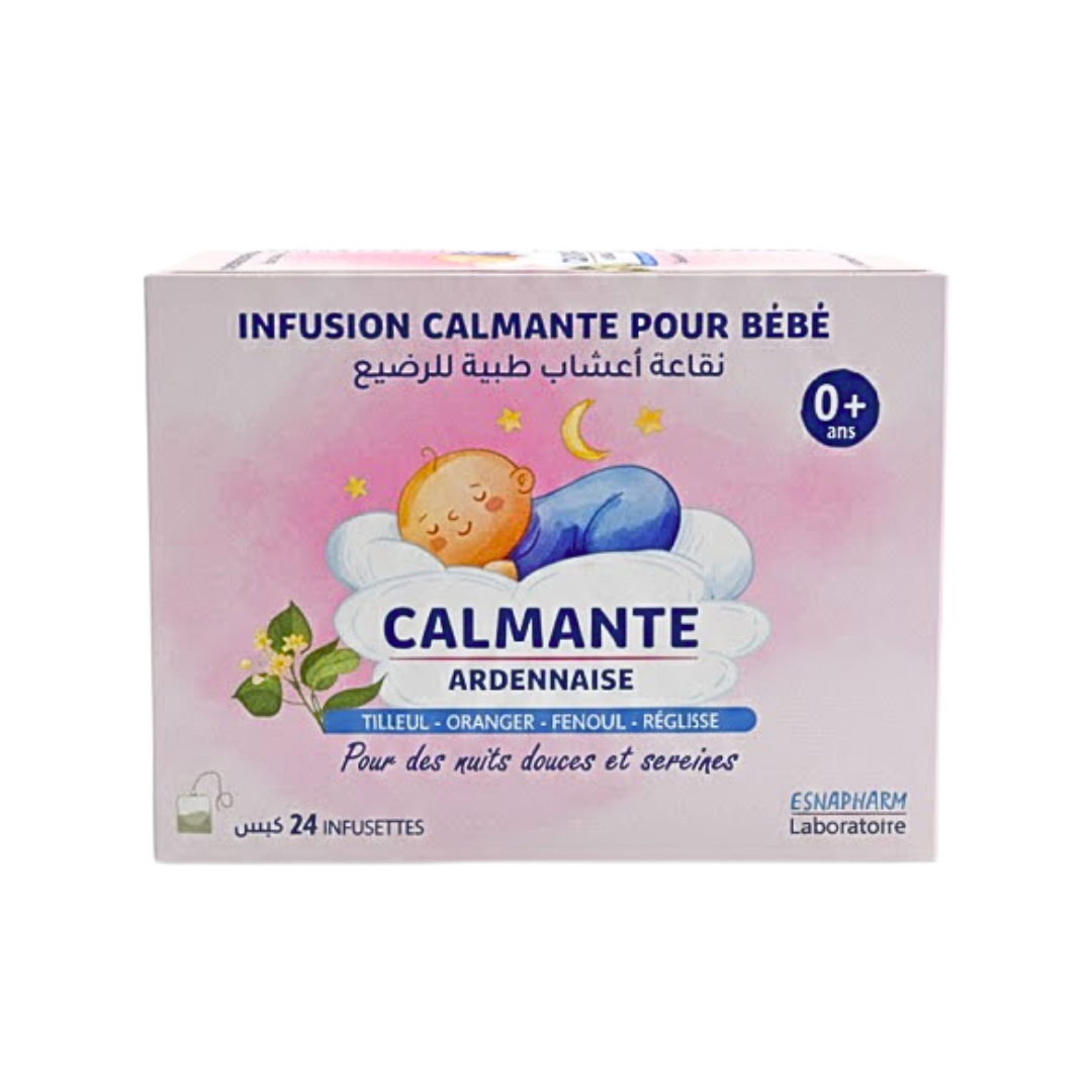 ARDENNAISE Calmante pour Bebe 24 Infusettes Maroc