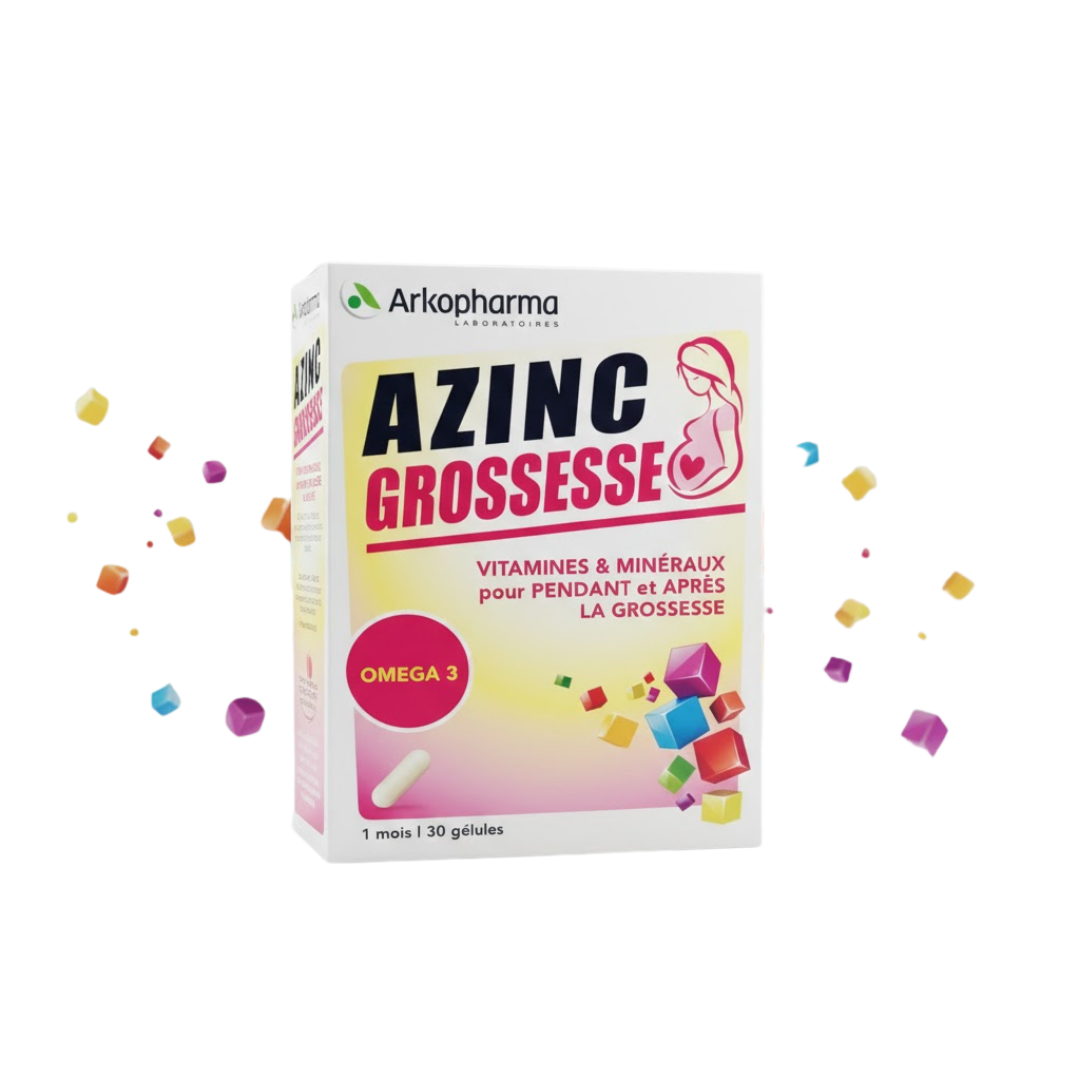 ARKOPHARMA – Azinc Grossesse – 30 Comprimés Maroc