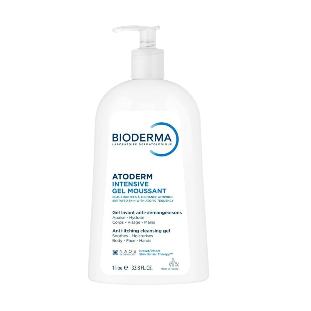 BIODERMA Atoderm Intensive Gel Moussante 1l Maroc