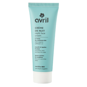 Avril Creme de Nuit Peaux Seches et Sensibles 50ml Maroc