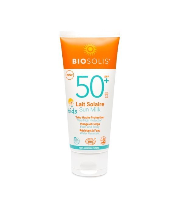 BIOSOLIS Lait Solaire pour Enfants Spf50 100ml Maroc