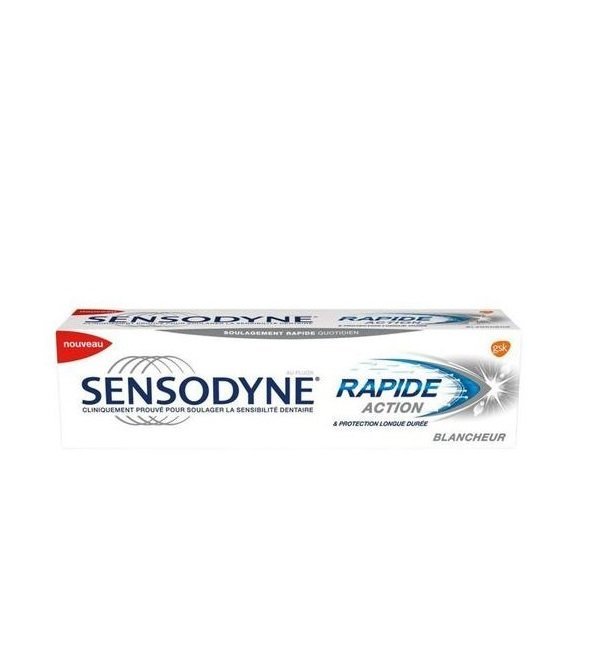 SENSODYNE Dentifrice Rapide Blancheur 75 ml Maroc