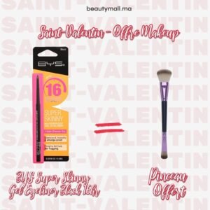 BYS Super Skinny Gel Eyeliner Black 16hr Maroc
