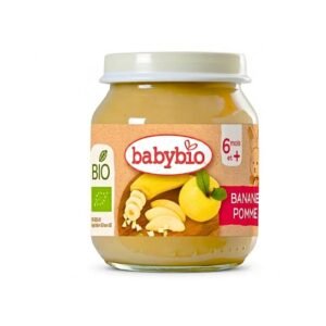 BABYBIO Petit Pot Banane Pomme 130g Maroc