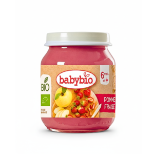 BABYBIO Petit Pot Pomme Fraise 130g Maroc