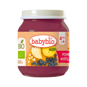 BABYBIO Petit Pot Pomme Myrtille 130g Maroc