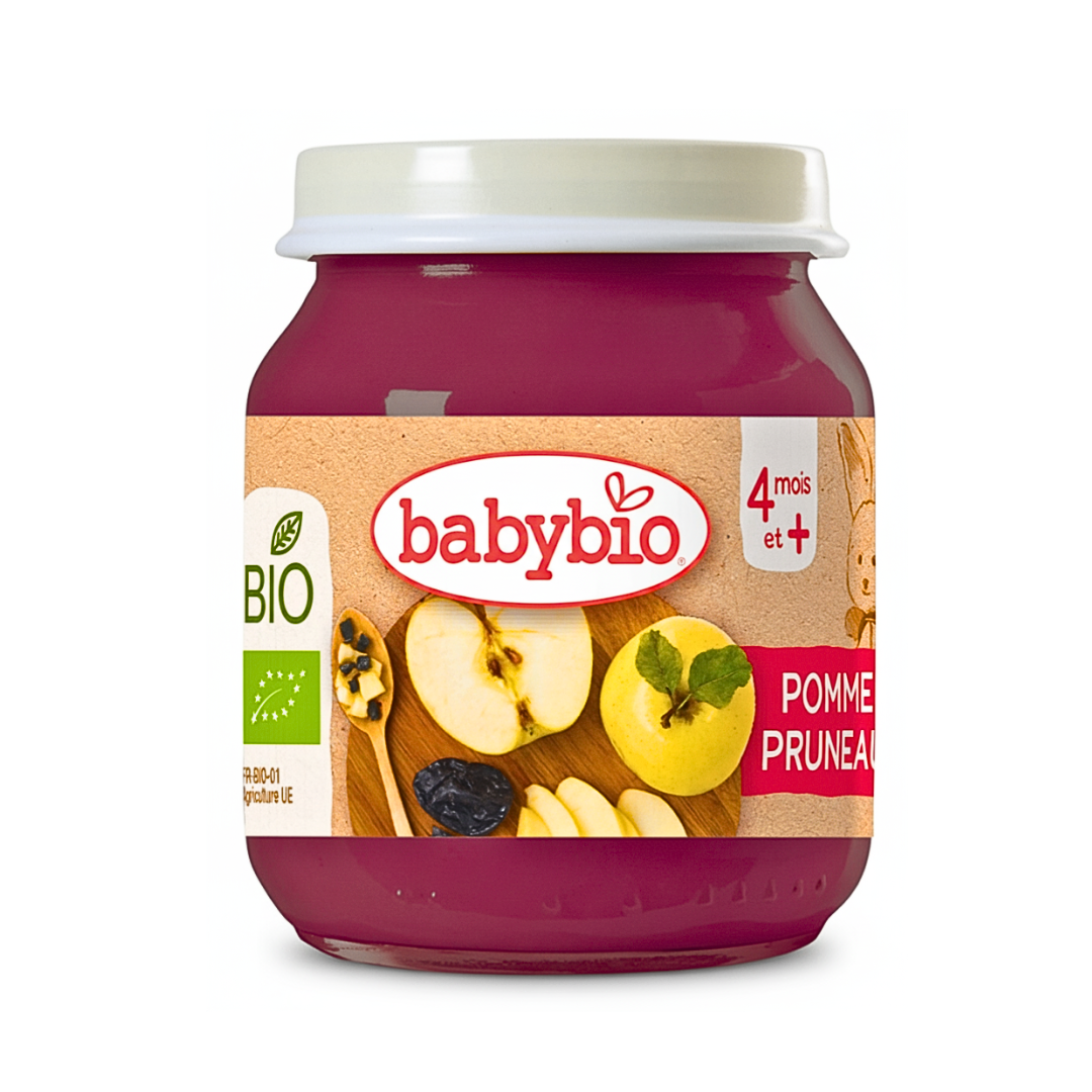 BABYBIO Petit Pot Pomme Pruneau 130g Maroc