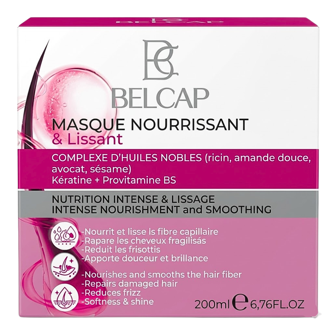 Belcap Masque Nourissant Lissant 200ml Maroc