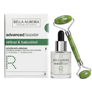 Bella Aurora Advanced Booster Retinol+rolleur de Massage Duo Pack Maroc