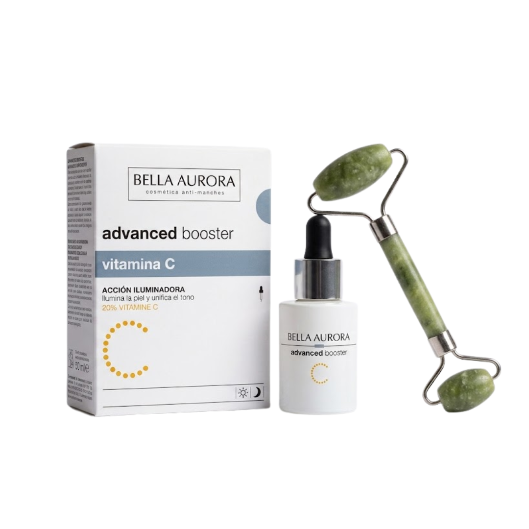 Bella Aurora Advanced Booster Vitamine C 30ml+roller de Massage Maroc
