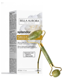 Bella Aurora Splendor Serum Radiance 30ml+rolleur de Massage Pack Maroc