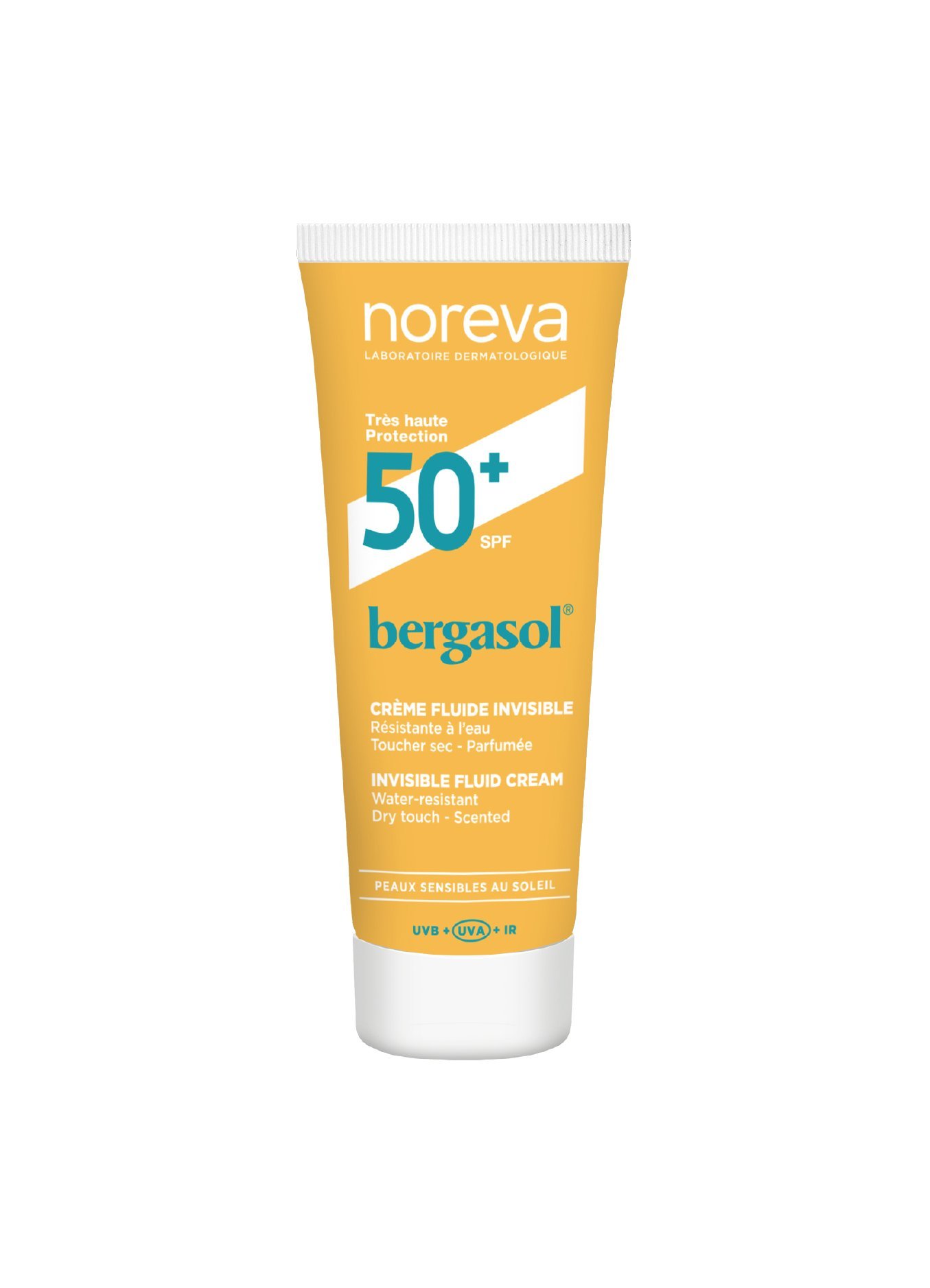 NOREVA Bergasol Ecran Creme Fluide Invisible Spf50+ 50ml Maroc