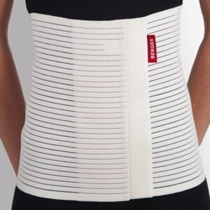 BERGER Ceinture Abdominal Noir avec Ateille Standard Bg-402 Maroc
