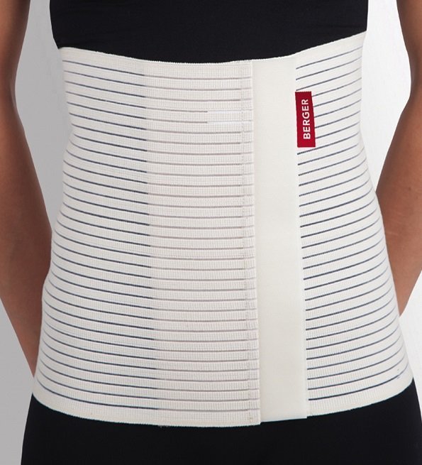 BERGER Ceinture Abdominal Noir avec Ateille Standard Bg-402 Maroc