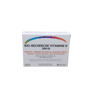 Bio-Recherche Vitamine d 200ui 30 Gelules Maroc
