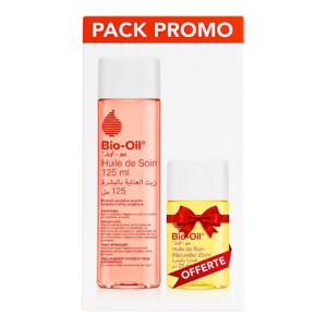 Bio-Oil Huile De Soin 125ml+Bio-Oil Huile De Soin 25ml Pack Maroc