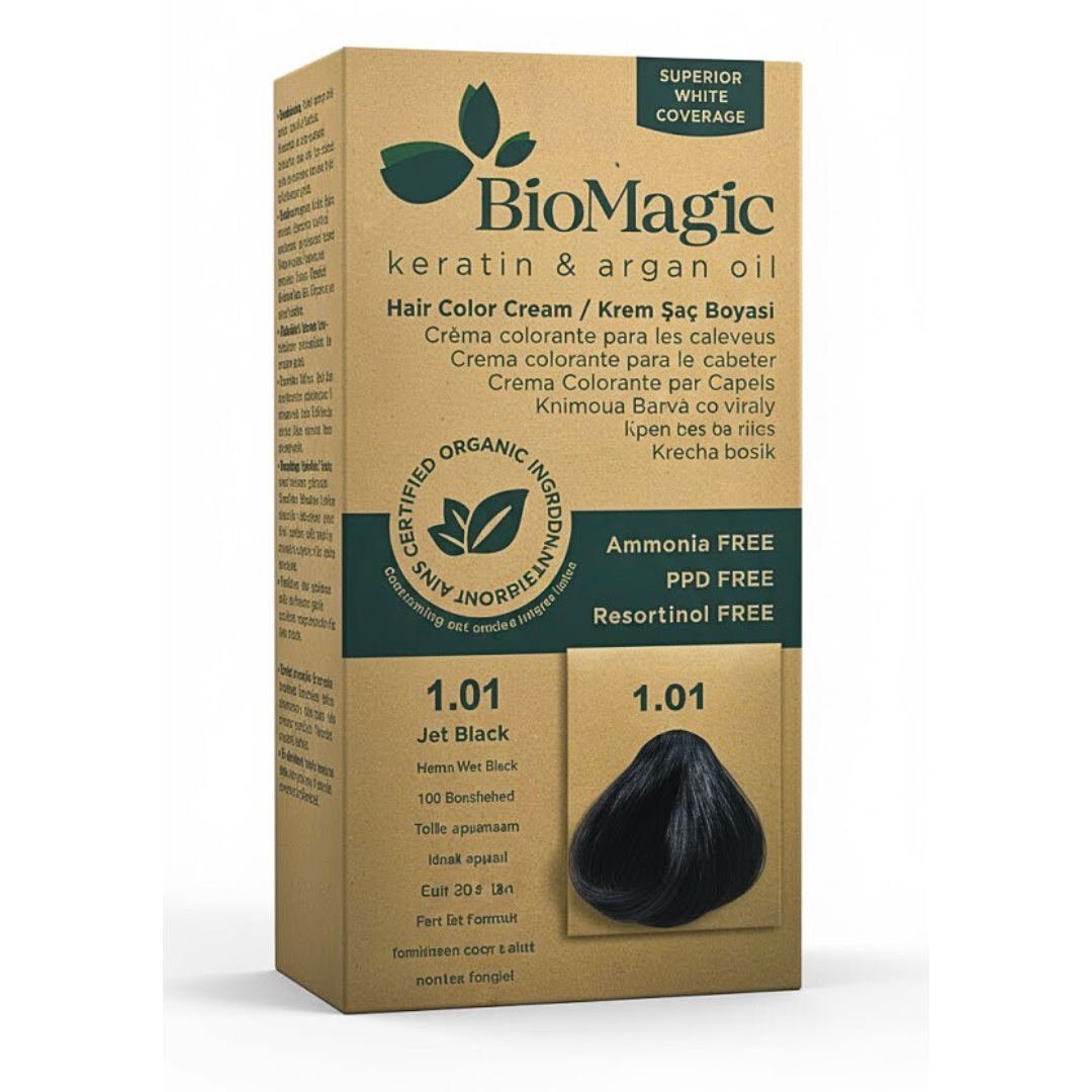 Bio Magic Biomagic Color Cream kit 1/01 Blue Black Maroc