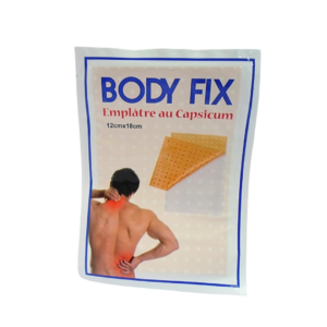 BODY FIX Emplatre au Capsicum 12cm X 18cm Maroc