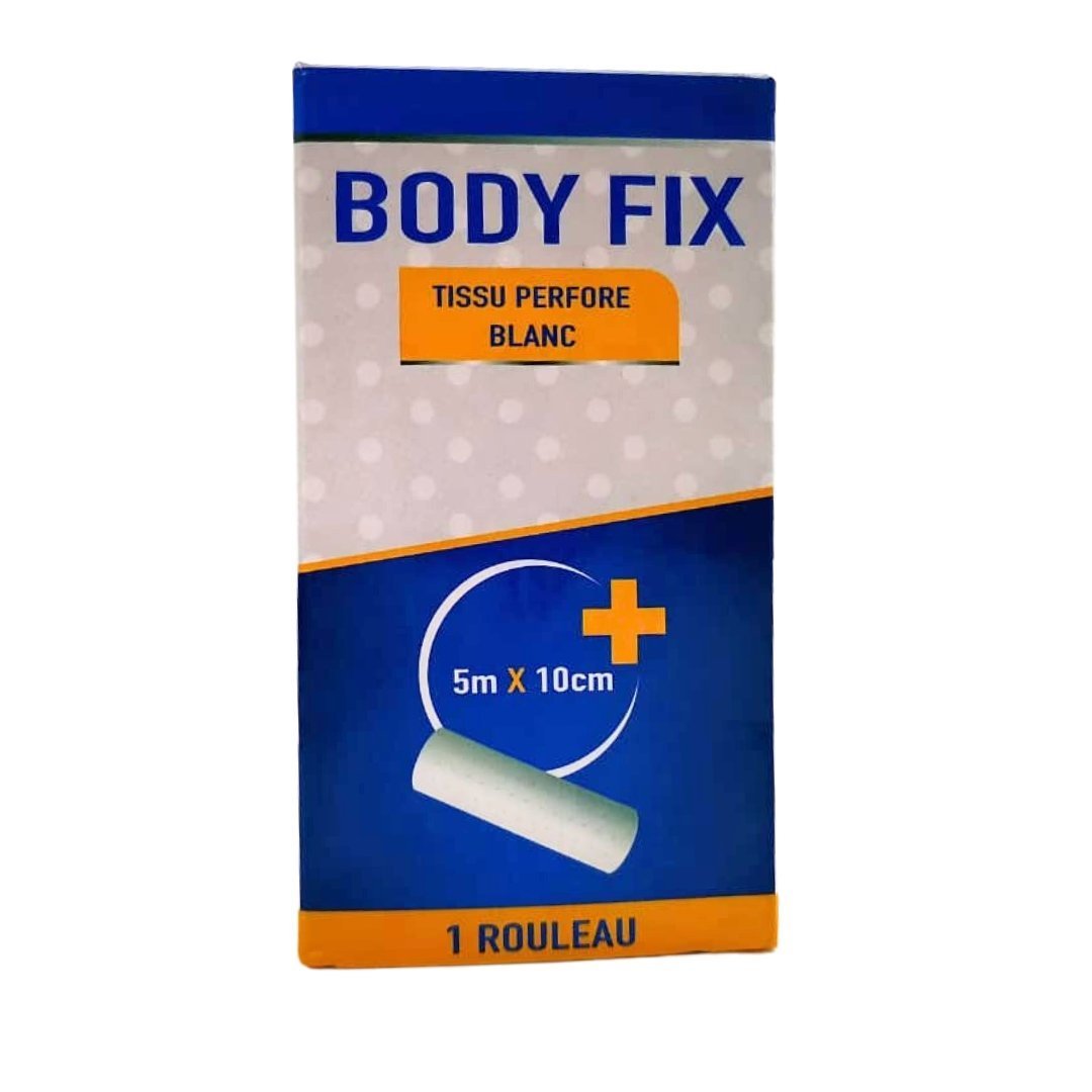 BODY FIX Sparadrap Perfore Blanc 5 X10cm Maroc