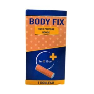BODY FIX Tissu Perfore Rouge 5x10cm Maroc