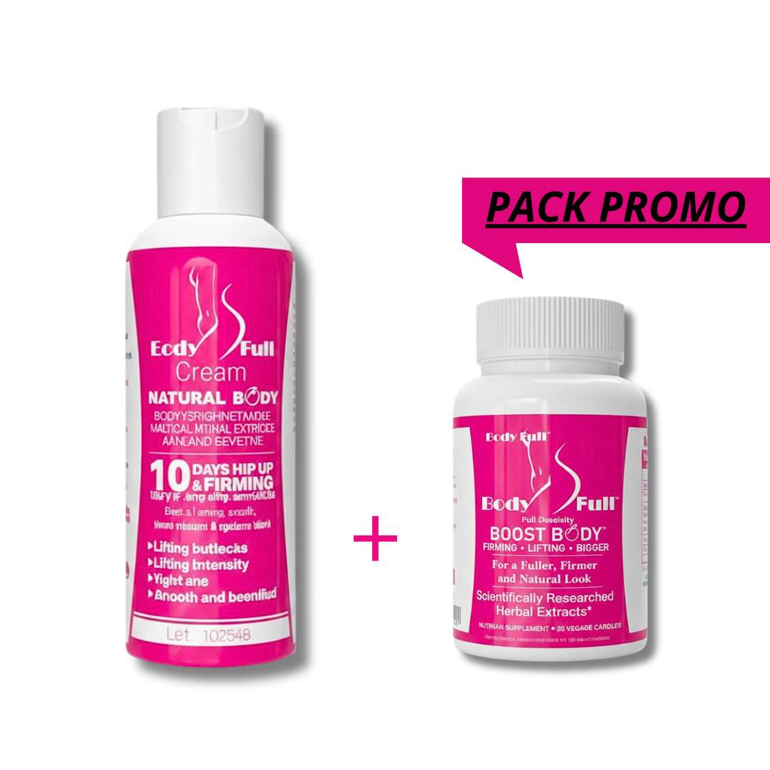 Body Full Complement 30 Gelules + Creme 200ml Pack Maroc