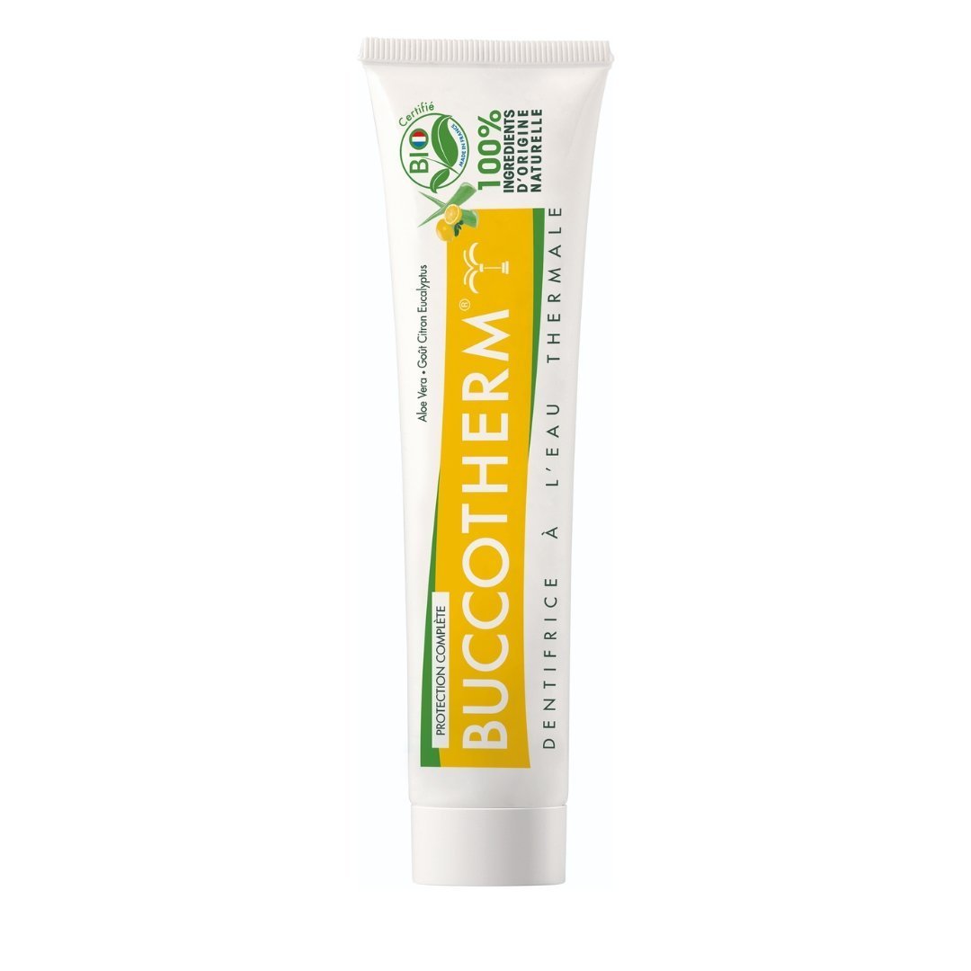 BUCCOTHERM Dentifrice Prevention Caries Citron 75ml Maroc