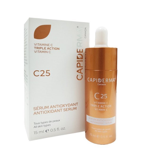 CAPIDERMA C25 Serum Antioxydant 15ml Maroc