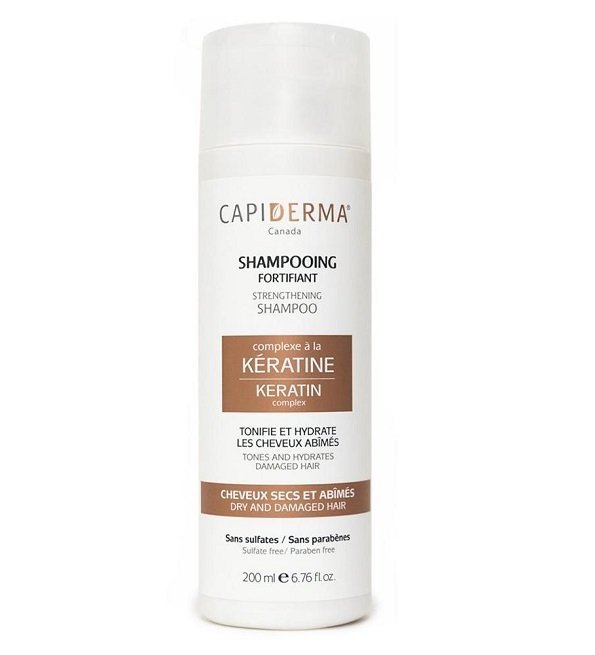 Capiderma – Shampoing Fortifiant à la Kératine – 200 ml Maroc