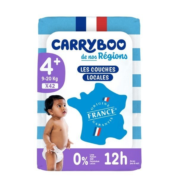 CARRYBOO Couches T4+ 9-20kg 42 Unites Maroc