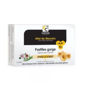 COMPTOIRS ET COMPAGNIES Pastille Coeur Fondant de Miel Manuka Iaa15+ Maroc